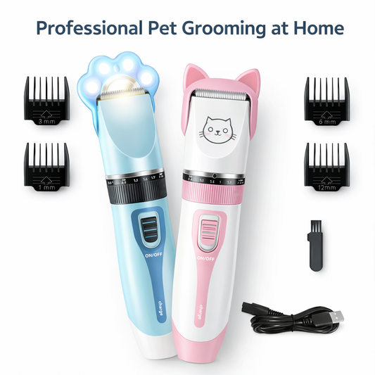 𝑷𝒓𝒐𝒇𝒆𝒔𝒔𝒊𝒐𝒏𝒂𝒍 𝑷𝒆𝒕 𝑯𝒂𝒊𝒓 𝑻𝒓𝒊𝒎𝒎𝒆𝒓 𝑲𝒊𝒕 – 𝑸𝒖𝒊𝒆𝒕 𝑪𝒐𝒓𝒅𝒍𝒆𝒔𝒔 𝑫𝒐𝒈 & 𝑪𝒂𝒕 𝑮𝒓𝒐𝒐𝒎𝒊𝒏𝒈 𝑪𝒍𝒊𝒑𝒑𝒆𝒓𝒔 𝒘𝒊𝒕𝒉 𝑮𝒖𝒊𝒅𝒆 𝑪𝒐𝒎𝒃𝒔